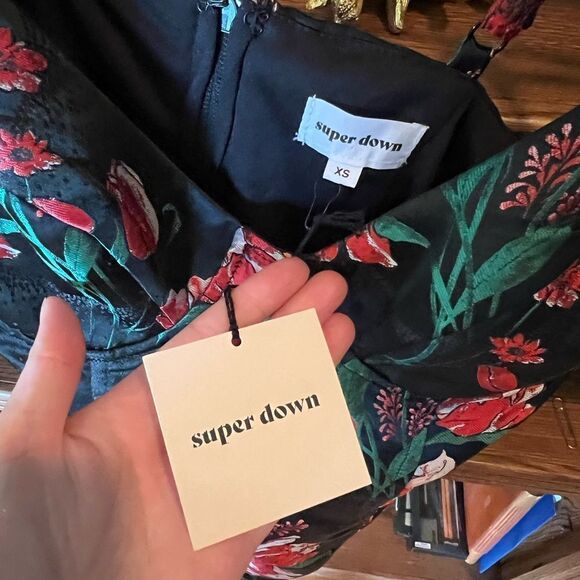 NWT SUPERDOWN FIONA MINI DRESS - Picture 2 of 5